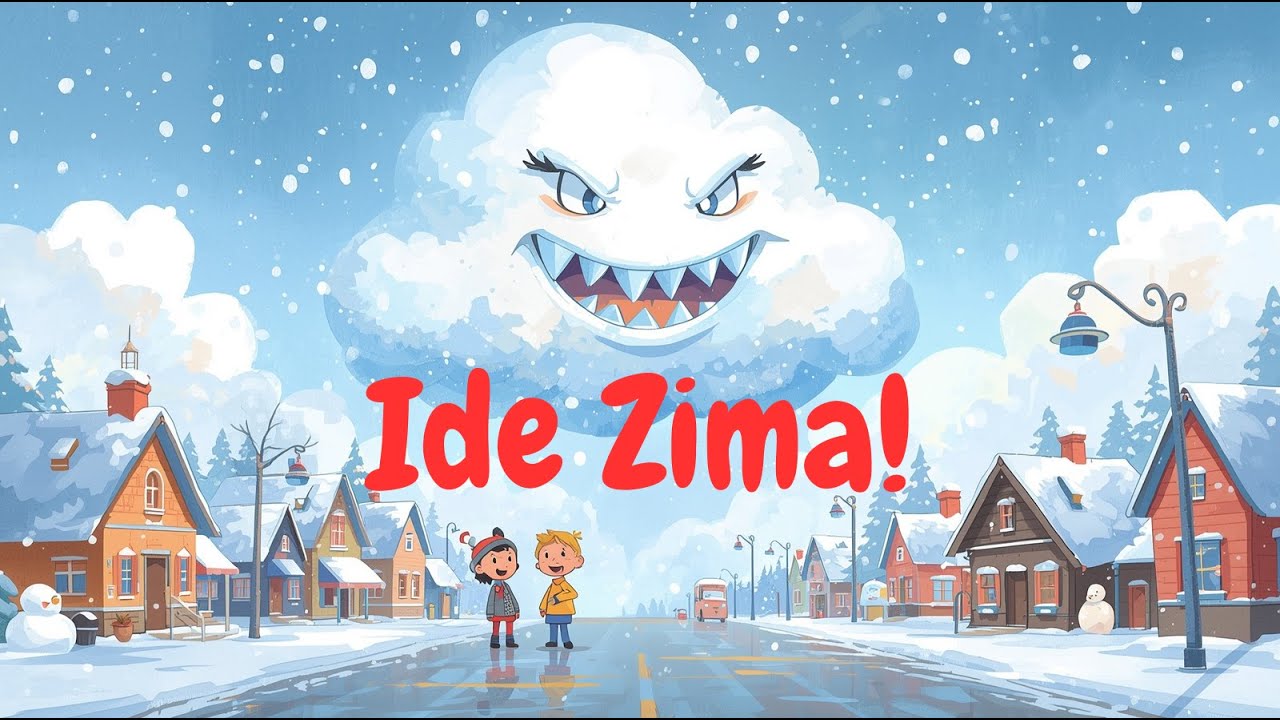 Ide zima, Ide zima ️ - Vesela pjesmica za djecu - NOVO! - YouTube