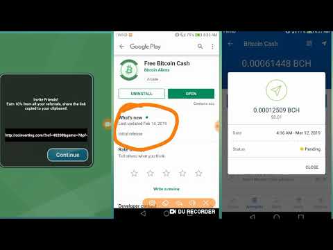 Free Bitcoin Cash Payment Completed Bch Satoshi Referral Link Download App Now Best Earn Money Real - 