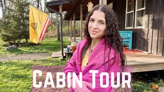 She Lives in the Woods | CABIN TOUR