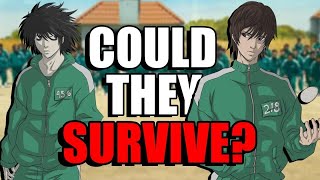 Could Light and L Survive Squid Game? - Death Note