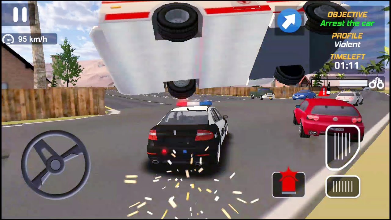 Police Car Chase Cop Simulator -Android Gameplay 