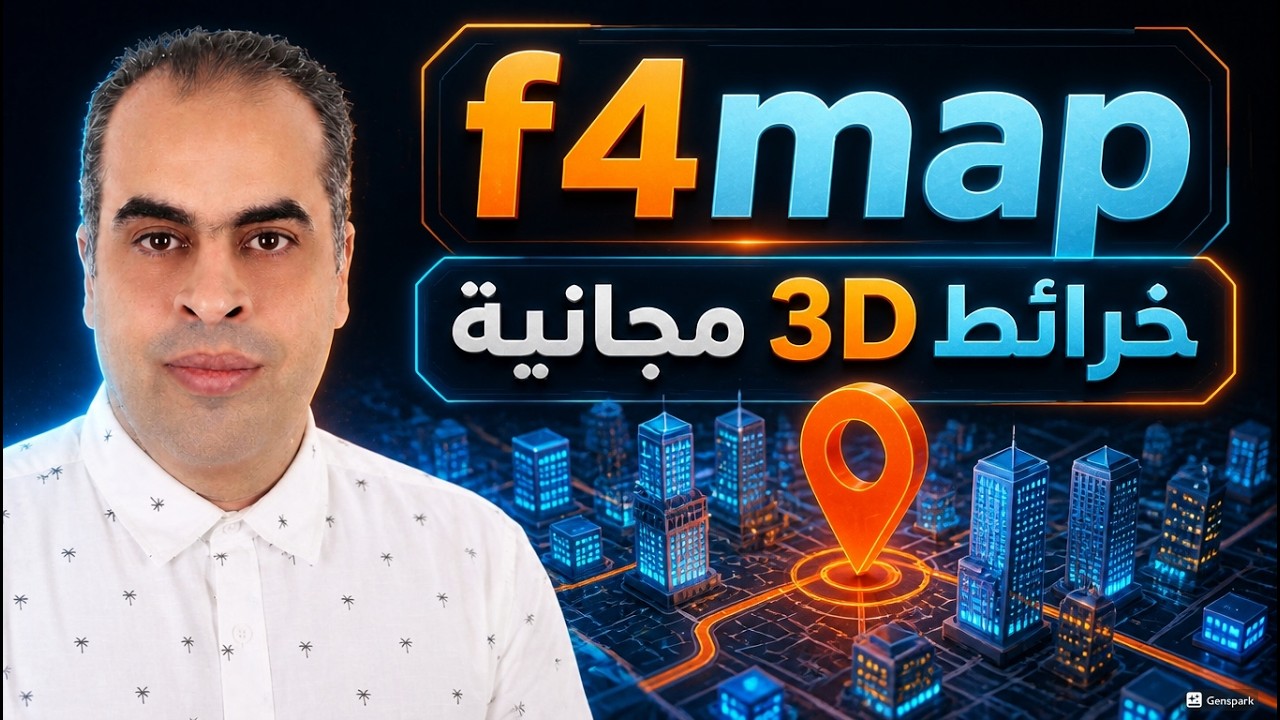 F4map demo f4map خرائط مجانية ثلاثية الابعاد - YouTube