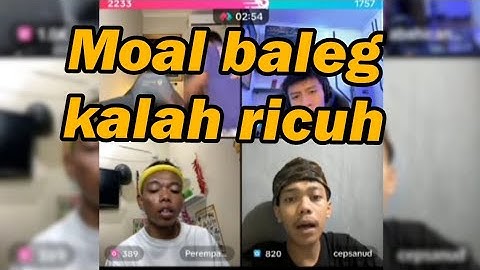 MOAL BALEG RICUH ITING UDIN SANUD JENG ABAH ICAN LIVE BARENG TIKTOK