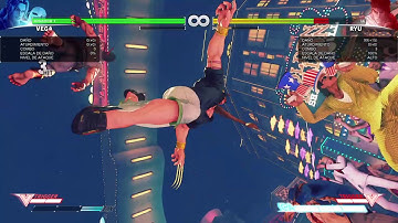 Application of the ass kobra setup (Vega) - STREET FIGHTER V