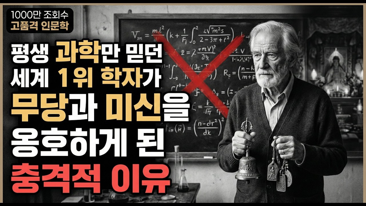 (No Music) 평생 과학만 맹신하던 세계 최고의 학자가 죽기 전 '미신'을 극찬한 충격적 이유 #파이어아벤트