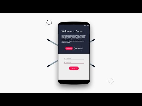 Modern Login Screen Design in Android Studio