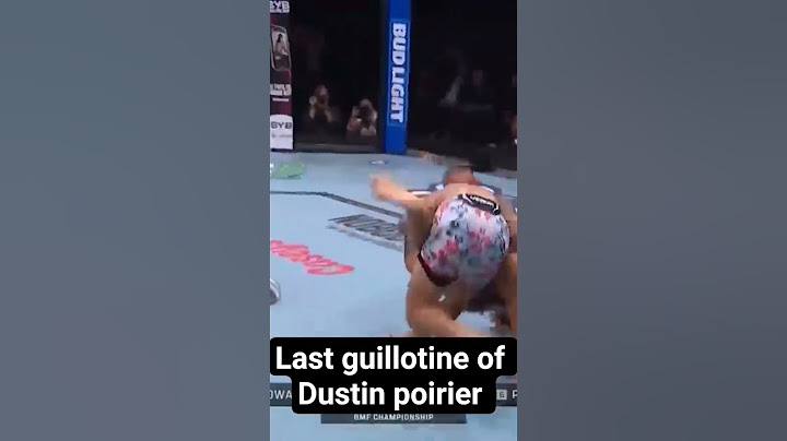Dustin poirier 💎jumps guillotine for the last time 😭#ufc318 #ufc #mma #memes