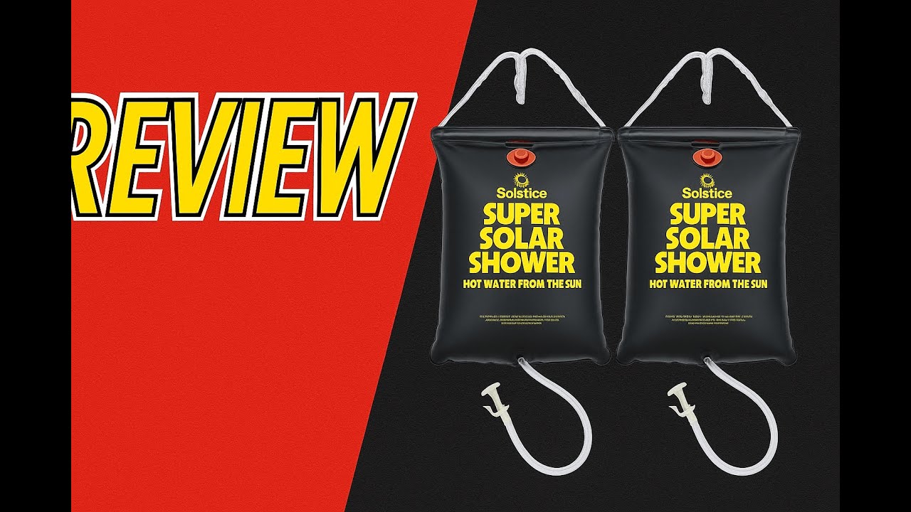 Review - New Solstice 3.75 Gallon Super Solar Sun Backpacking Camping Outdoor Showers (2