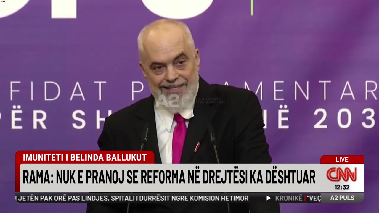 100 herë të kthehesha mbrapsht, 100 herë do të zgjidhja reformën në drejtësi... Edi Rama