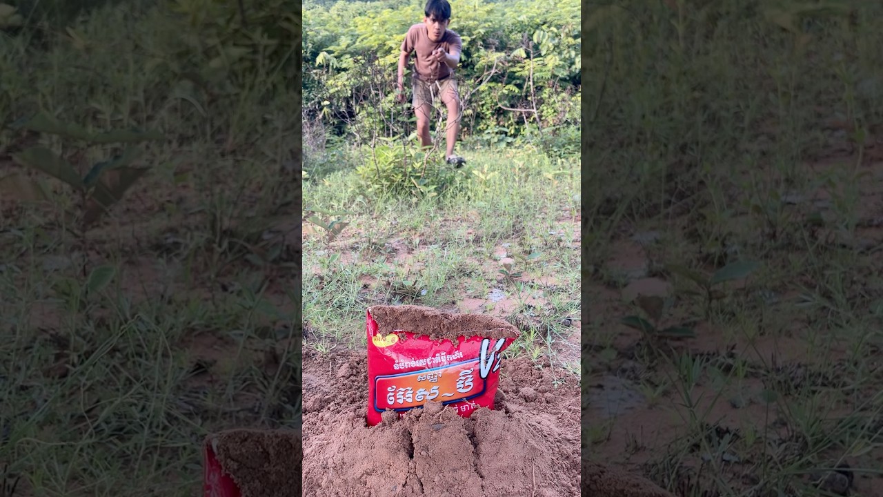 ⁣Survival skills: Smart idea and Useful in forest #survival #bushcraft #camping #outdoors