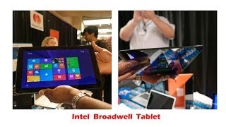 Intel Broadwell Reference Tablet Hands-On