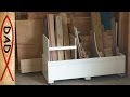 Scrap wood storage cart - odd lumber and cutoffs Scrap wood storage cart - odd lumber and cutoffs