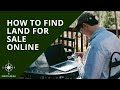 How to Find Land for Sale Online