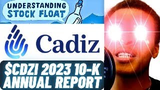 $CDZI 2023 10-K Annual Report Market Capitalization: Total vs Free Float