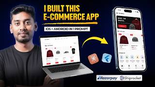 Build a Full E-Commerce App (iOS + Android) with AI Using Claude Fable 5 & Flutter screenshot 2