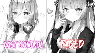 「Nightcore」-  Lost Control ✘ Faded - Switching Vocals - [Remix Mashup] Resimi