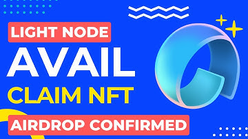 Avail Light Node Tutorial for Confirmed Airdrop & NFT Claim in Hindi #avail #depin #blockchain