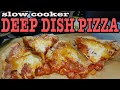 Slow Cooker Deep Dish Pizza Perfected!