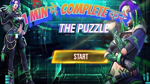 How to complete moco puzzle event //#freefire #4NRN_FF in easy way//