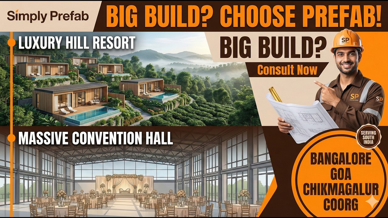 Lightweight || WaterResistant || Strong and Durable || Space Saving|| EcoFreindly|| Prefabbuilding||