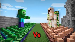 Zombies Vs Villagers 🤯