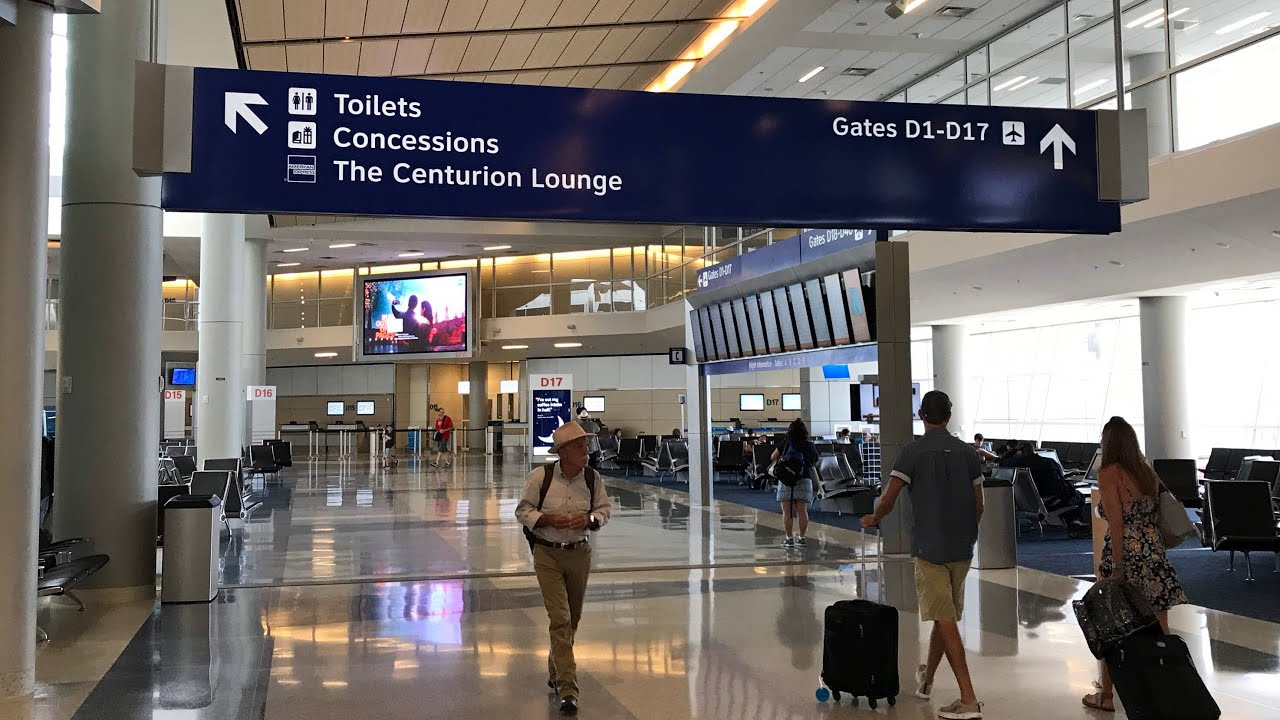 This Site Has Relocated To A Larger Location Dfw Amex Centurion Lounge Youtube