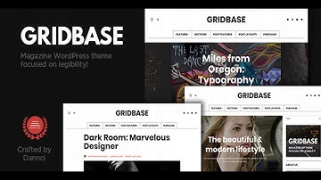 Gridbase - A News and Blog WordPress Theme | Themeforest Website Templates and Themes