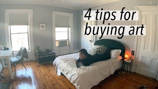 decorating my nyc studio apartment (and tips for finding art)