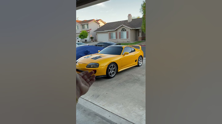 How Much Does It Cost To Buy A Mk4 Supra?