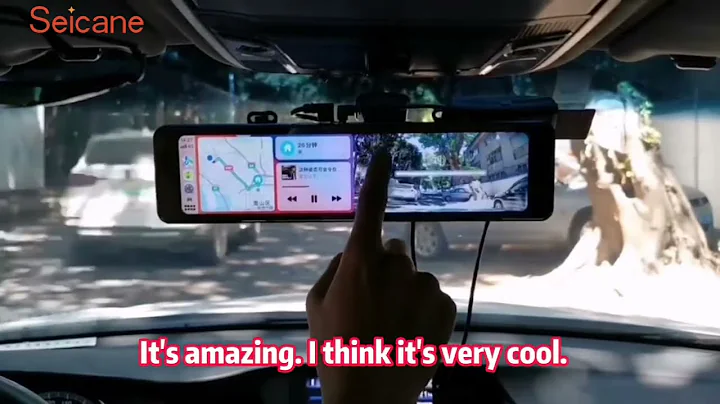 All-in-one HD Mirror Dash Cam with Carplay Android Auto