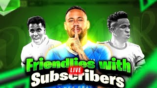 Subscribers friendlies 🟠 tots live 🟠 eafc mobile live #eafc