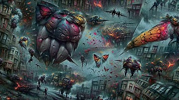 My first AI generated Video! VQGAN + CliP + Rife-RealESRGAN upscale-interpolation AI neural network.