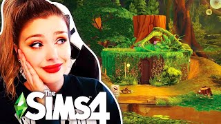 I Lost a Bet So I Have to Build SHREKS SWAMP in The Sims 4?? Sims 4 Build steam ??