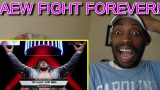 AEW: FIGHT FOREVER RELEASE DATE ANNOUNCEMENT TRAILER REACTION!!!