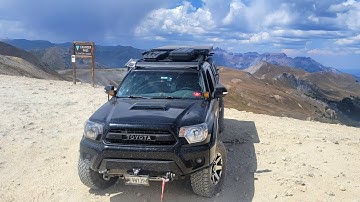 Engineer Pass Summit (Alpine Loop - San Juan Mountains) 4K Drone Shot