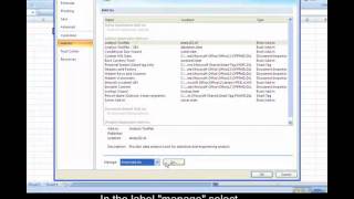 How to activate Excel add ins