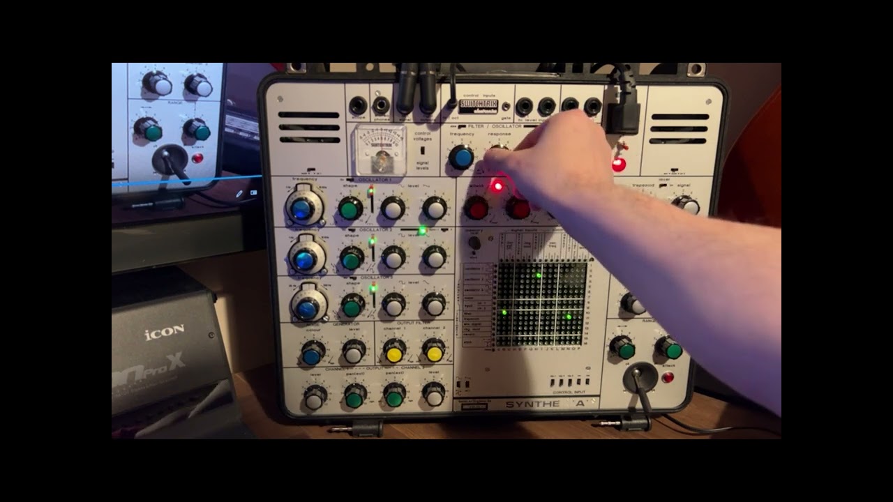 EMS SYNTHI A/SYNTHE A SWITCHTRIX ELECTRONICS