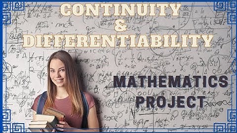 Continuity and Differentiability |#class12project |#derivatives | #maths  #class12maths #mathproject