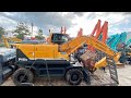 Bàn Giao Máy Đào Bánh Lốp 05 Hyundai R140W-9 Về Bình Định | Rin Rùa