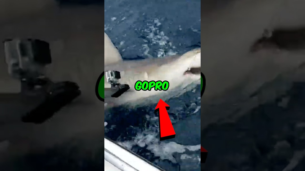 Attaching A GoPro To A Shark😱