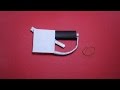 | DIY | How to make a paper mini '' PENGUİN GUN'' that shoots rubber bands- EASY TUTORİAL