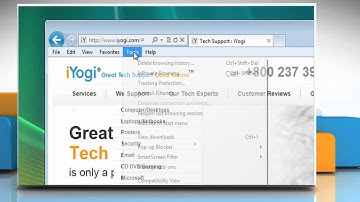 How to stop Internet Explorer® 9 from saving browsing history in Windows® Vista