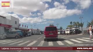 Lajares ( Fuerteventura ) SPAIN 2016 Dashcam Driving Movies QQLX WWW.TOFIL.NET