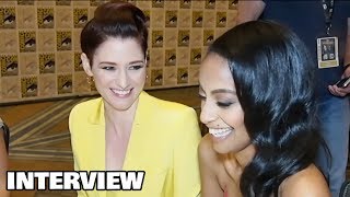 Chyler Leigh and Azie Tesfai on Romance, Action, and Babies? ('Supergirl' SDCC Interview)