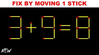 FULL TRICKY MATCHSTICKS PUZZLE, 99.9% have failed screenshot 1
