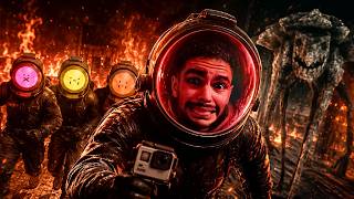 NOSSA FILMAGEM PEGOU FOGO! • CONTENT WARNING (COM AMIGOS)