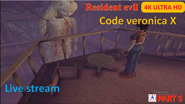 Resident evil code veronica X  Gameplay walkthrough Part 5 (4K 60FPS) No Commentary || vin lateo