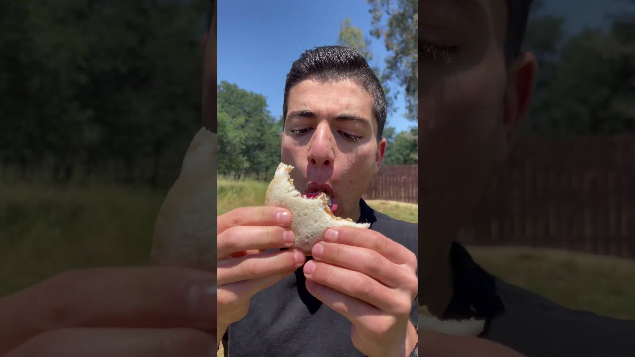 Eating 2 PB J S In 3 Second
