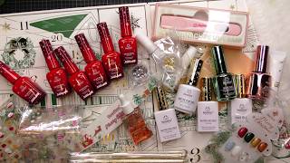 Beetles Gel Polish Christmas Advent Unboxing! Off-Season &amp; Great Price on Amazon!