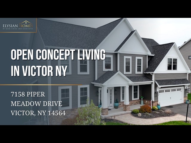 $875K Victor, NY Home with Open Concept Living